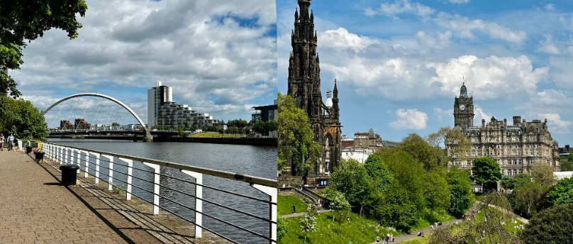 Edinburgh or Glasgow